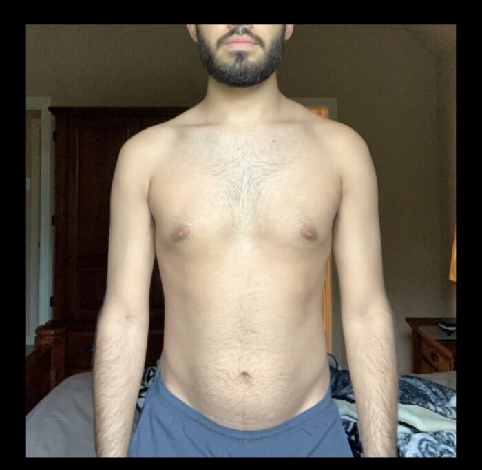 Personal training, client, before